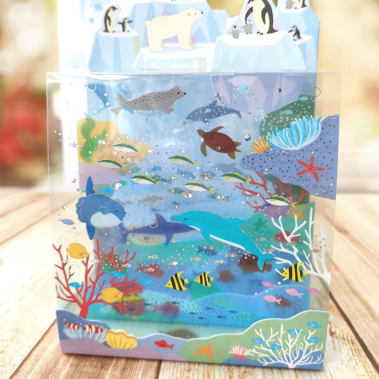 Ocean World 3D Card