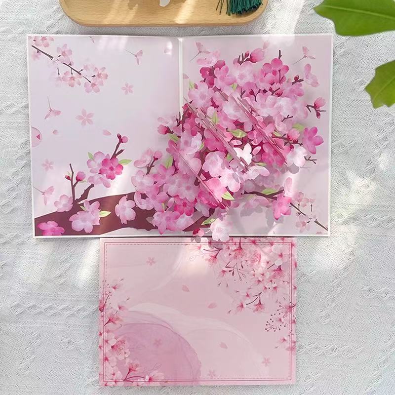 Sakura Tree 3D Card