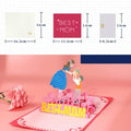 "Best Mom" 3D Card