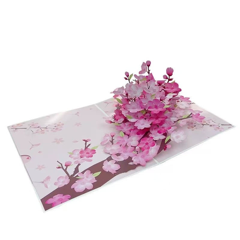 Sakura Tree 3D Card