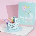 Hello Baby Boy 3D Pop-Up Card